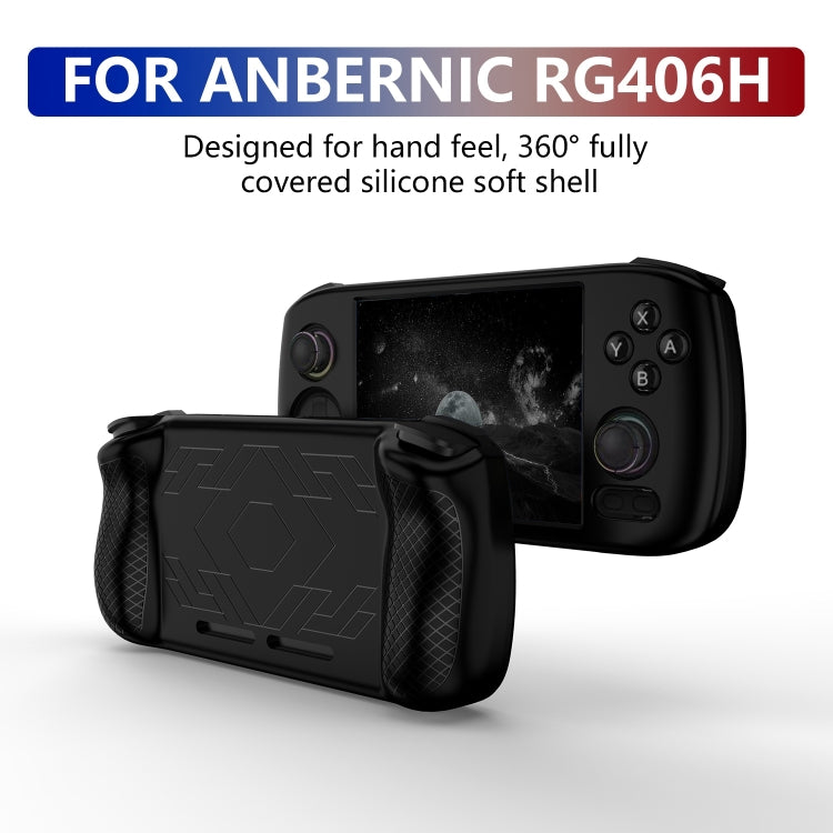 Étui de protection en silicone pour console de jeux ANBERNIC RG406H