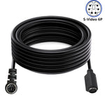 Mini DIN 6 Pin Core Extension Cable, 0.5m, 1.8m, 3m