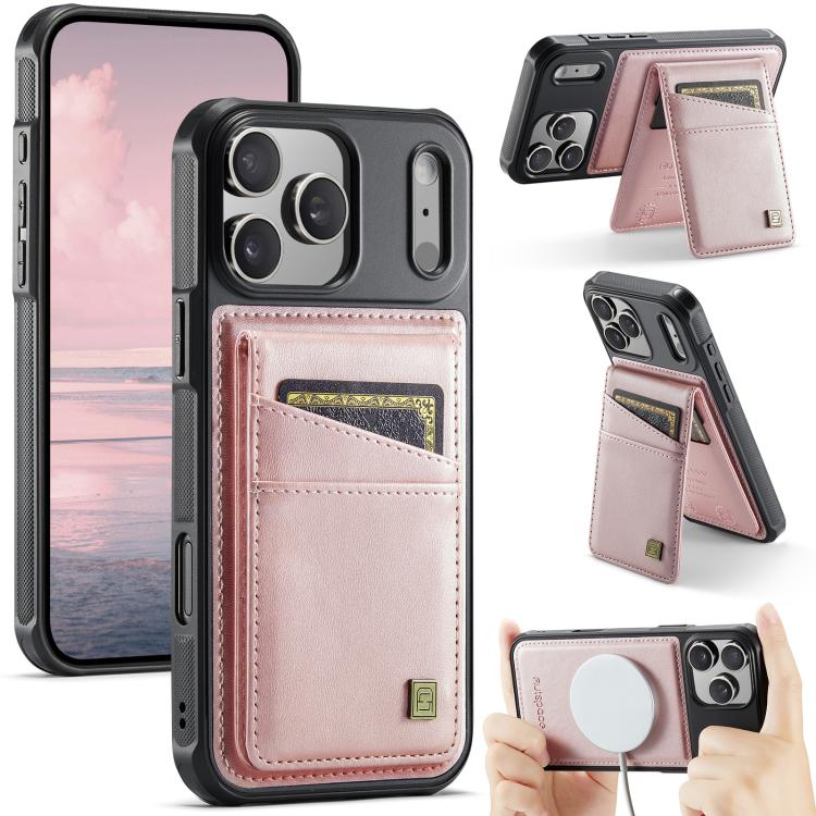 غطاء هاتف AutSpace A12 مع حقيبة بطاقات مغناطيسية و RFID مع MagSafe، لأجهزة iPhone 17 Pro Max، iPhone 17 Pro، iPhone 17، iPhone Air، iPhone 16 Pro Max، iPhone 16 Pro، iPhone 16 Plus، iPhone 16، iPhone 15 Pro Max