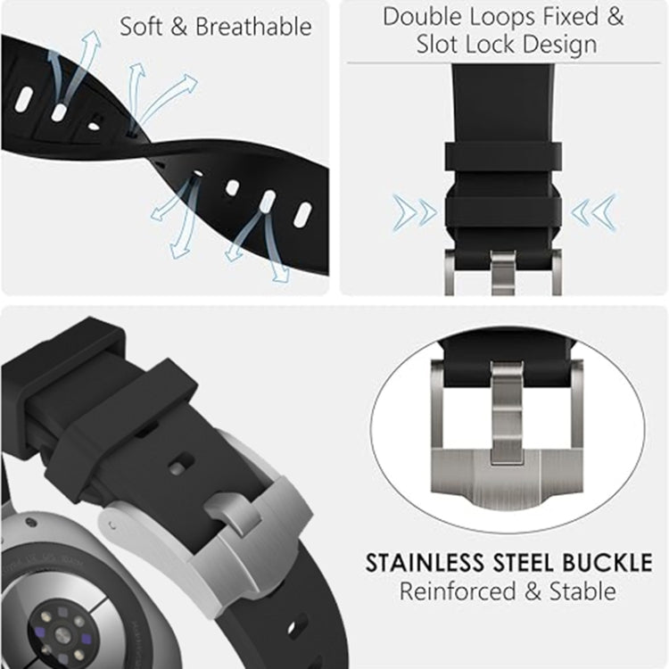 AP Series Liquid Silicone Watch Band, For Samsung Galaxy Watch Ultra 47mm / Ultra 2025