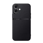 Litchi Leather Magnetic Full Coverage Shockproof Phone Case, For iPhone 16, For iPhone 15 Pro Max, For iPhone 15 Pro, For iPhone 15 Plus, For iPhone 15, For iPhone 14 Plus, For iPhone 14, For iPhone 14 Pro