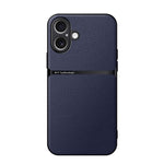 Litchi Leather Magnetic Full Coverage Shockproof Phone Case, For iPhone 16, For iPhone 15 Pro Max, For iPhone 15 Pro, For iPhone 15 Plus, For iPhone 15, For iPhone 14 Plus, For iPhone 14, For iPhone 14 Pro