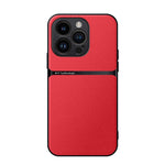 Litchi Leather Magnetic Full Coverage Shockproof Phone Case, For iPhone 16, For iPhone 15 Pro Max, For iPhone 15 Pro, For iPhone 15 Plus, For iPhone 15, For iPhone 14 Plus, For iPhone 14, For iPhone 14 Pro