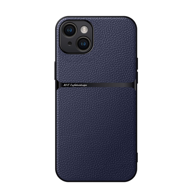 Litchi Leather Magnetic Full Coverage Shockproof Phone Case, For iPhone 16, For iPhone 15 Pro Max, For iPhone 15 Pro, For iPhone 15 Plus, For iPhone 15, For iPhone 14 Plus, For iPhone 14, For iPhone 14 Pro