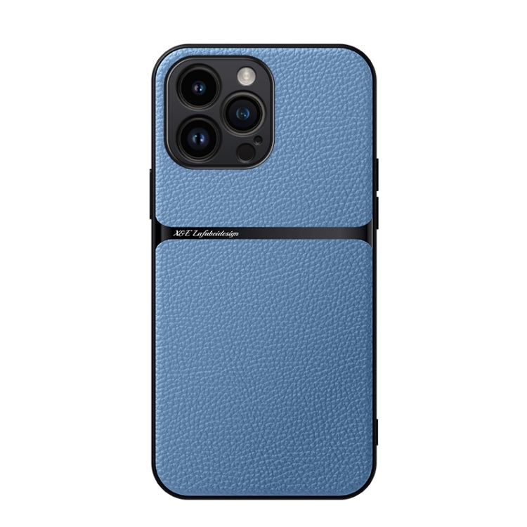 Litchi Leather Magnetic Full Coverage Shockproof Phone Case, For iPhone 14 Pro Max, For iPhone 13 Pro Max, For iPhone 13 Pro, For iPhone 13, For iPhone 12, For iPhone 12 Pro Max, For iPhone 12 Pro, For iPhone 11 Pro Max