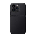 Litchi Leather Magnetic Full Coverage Shockproof Phone Case, For iPhone 14 Pro Max, For iPhone 13 Pro Max, For iPhone 13 Pro, For iPhone 13, For iPhone 12, For iPhone 12 Pro Max, For iPhone 12 Pro, For iPhone 11 Pro Max