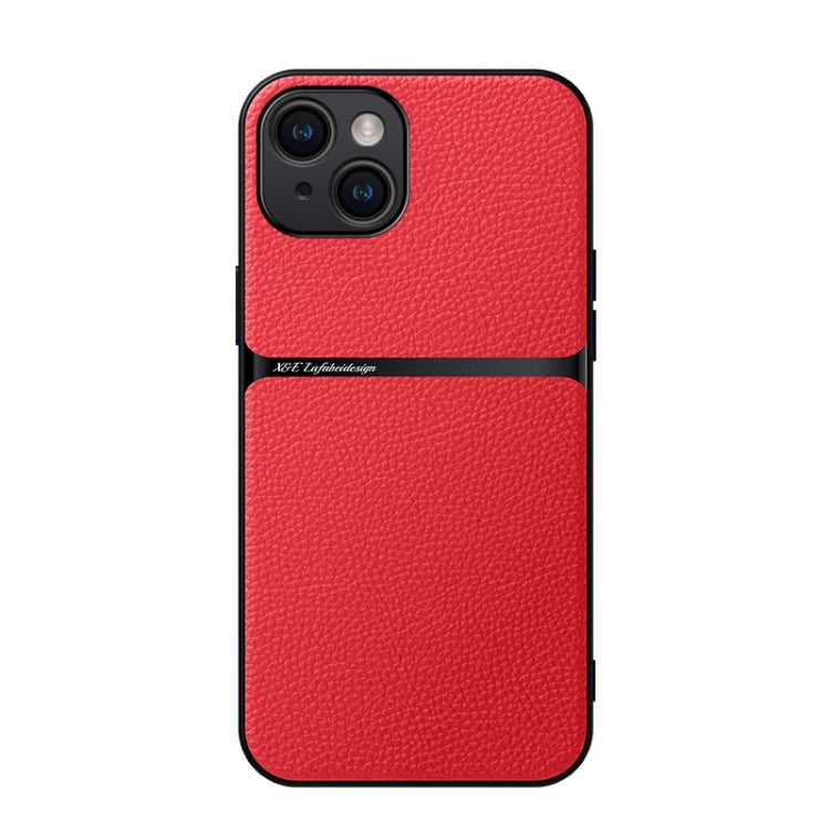 Litchi Leather Magnetic Full Coverage Shockproof Phone Case, For iPhone 14 Pro Max, For iPhone 13 Pro Max, For iPhone 13 Pro, For iPhone 13, For iPhone 12, For iPhone 12 Pro Max, For iPhone 12 Pro, For iPhone 11 Pro Max
