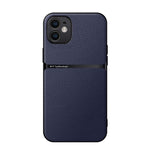 Litchi Leather Magnetic Full Coverage Shockproof Phone Case, For iPhone 14 Pro Max, For iPhone 13 Pro Max, For iPhone 13 Pro, For iPhone 13, For iPhone 12, For iPhone 12 Pro Max, For iPhone 12 Pro, For iPhone 11 Pro Max