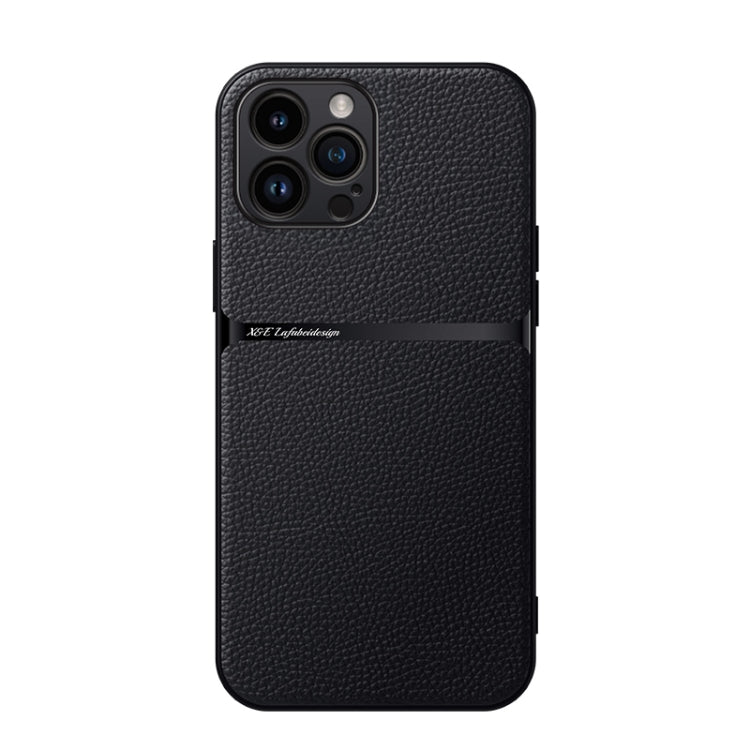 Litchi Leather Magnetic Full Coverage Shockproof Phone Case, For iPhone 14 Pro Max, For iPhone 13 Pro Max, For iPhone 13 Pro, For iPhone 13, For iPhone 12, For iPhone 12 Pro Max, For iPhone 12 Pro, For iPhone 11 Pro Max