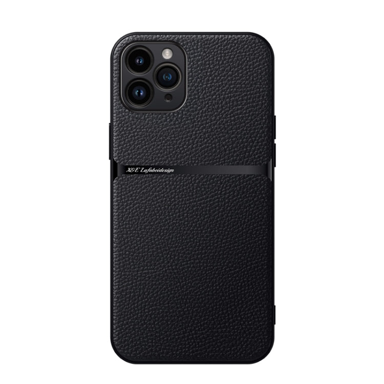 Litchi Leather Magnetic Full Coverage Shockproof Phone Case, For iPhone 11, For iPhone 11 Pro, For iPhone X / XS, For iPhone XR, For iPhone XS Max
