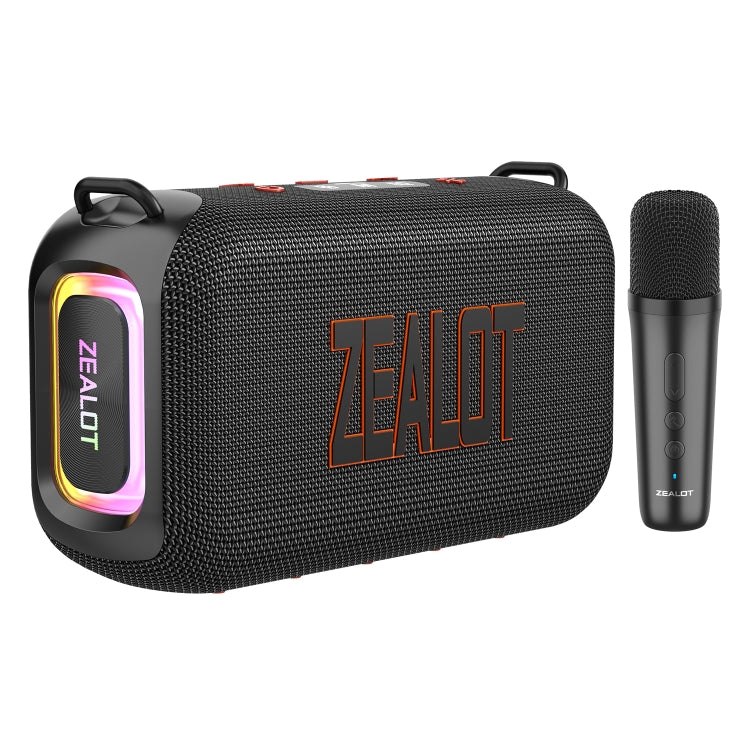 Zealot S85M 50W Outdoor Portable Bluetooth Speaker with Microphone, S85 + 1 Mic