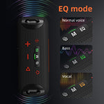 Zealot S85M 50W Outdoor Portable Bluetooth Speaker with Microphone, S85 + 1 Mic