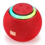 T&G TG683 Mini Portable Outdoor Wireless Bluetooth Speaker with LED Atmosphere Light, TG683