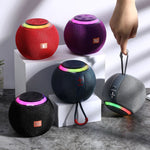 T&G TG683 Mini Portable Outdoor Wireless Bluetooth Speaker with LED Atmosphere Light, TG683