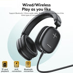 awei AT6 Wireless Bluetooth V5.4 Hi-Fi Stereo Headphones