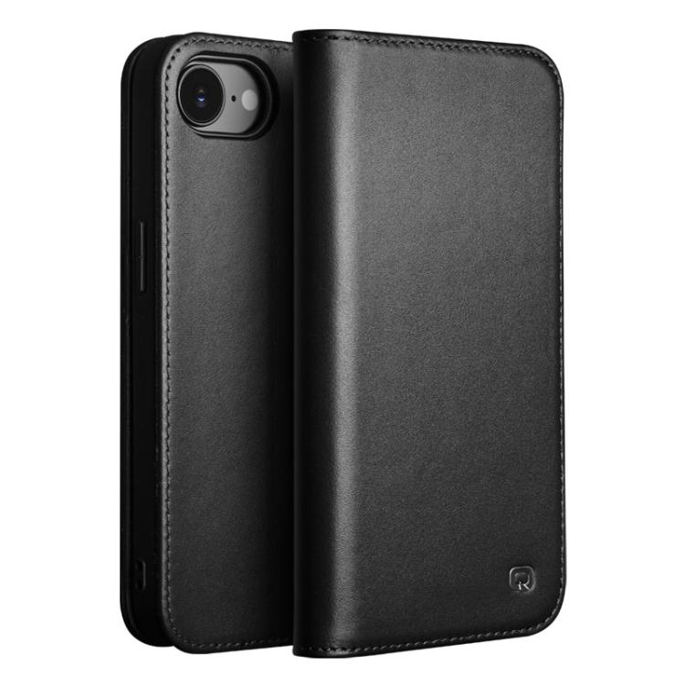 غطاء هاتف من الجلد الطبيعي الكلاسيكي QIALINO Gen2، لهواتف iPhone 16e / 17e، لهاتف iPhone 17 Pro Max، لهاتف iPhone 17 Pro، لهاتف iPhone 17، لهاتف iPhone Air، لهاتف iPhone 16 Pro Max، لهاتف iPhone 16 Pro، لهاتف iPhone 16 Plus، لهاتف iPhone 16