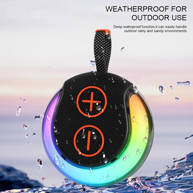 Portable Outdoor RGB Light Bluetooth Speaker Desktop Subwoofer