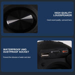 Portable Outdoor RGB Light Bluetooth Speaker Desktop Subwoofer