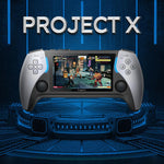 Console de jeu portable PROJECT X, écran 4,3 pouces, processeur ATM 7051