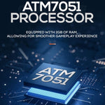 Console de jeu portable PROJECT X, écran 4,3 pouces, processeur ATM 7051