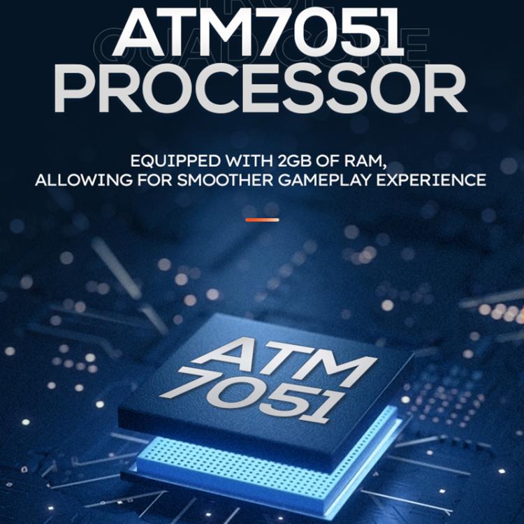 Console de jeu portable PROJECT X, écran 4,3 pouces, processeur ATM 7051