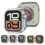 Change to Ultra 49mm Zinc Alloy Watch Case, For Apple Watch Series 6 / 5 / 4 / SE 44mm, For Apple Watch Series 10 / 11 46mm, For Apple Watch Series 9 / 8 / 7 45mm