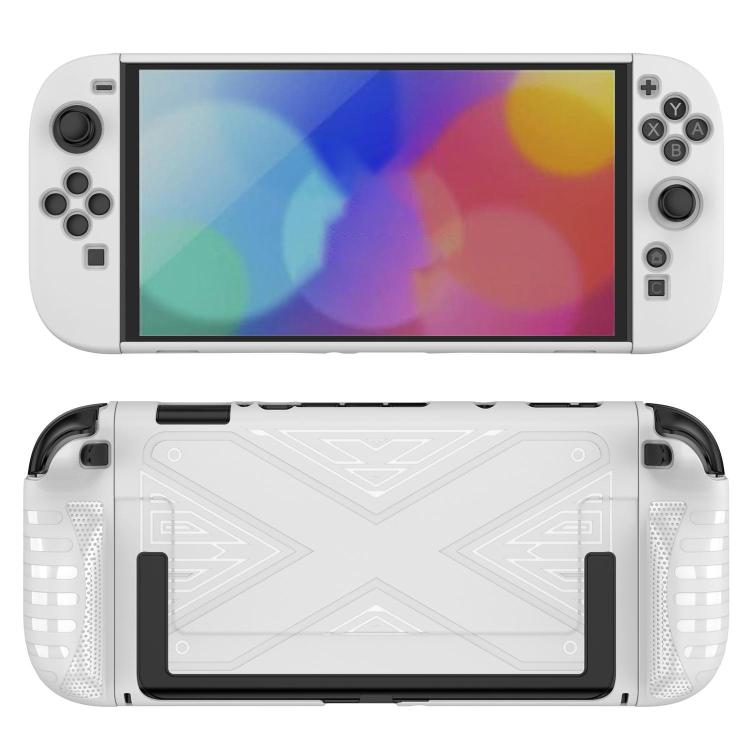 Étui de protection détachable à motif en X avec support, pour Nintendo Switch 2