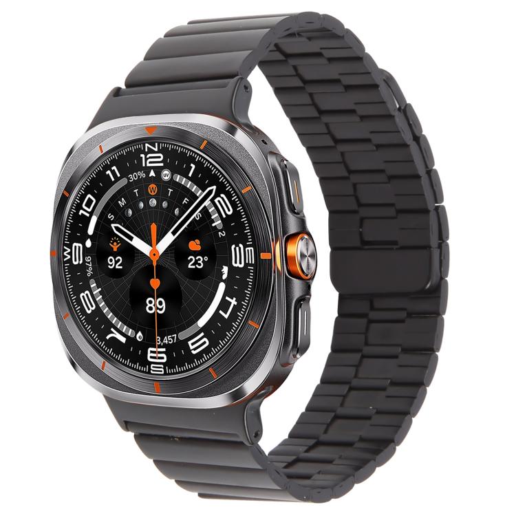 Bamboo Stainless Steel Magnetic Watch Band, For Samsung Galaxy Watch Ultra 47mm / Ultra 2025