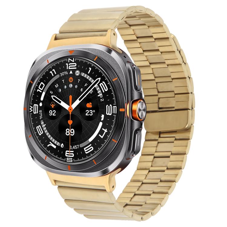 Bamboo Stainless Steel Magnetic Watch Band, For Samsung Galaxy Watch Ultra 47mm / Ultra 2025