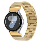Bamboo Magnetic Quick Release Metal Watch Band, For Samsung Galaxy Watch 7 / 6 / 5 / 4