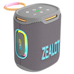 Zealot S122 25W High Power IPX6 Waterproof Outdoor RGB Light Bluetooth Speaker