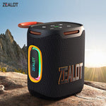 Zealot S122 25W High Power IPX6 Waterproof Outdoor RGB Light Bluetooth Speaker