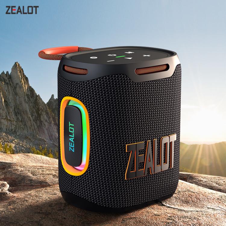 Zealot S122 25W High Power IPX6 Waterproof Outdoor RGB Light Bluetooth Speaker
