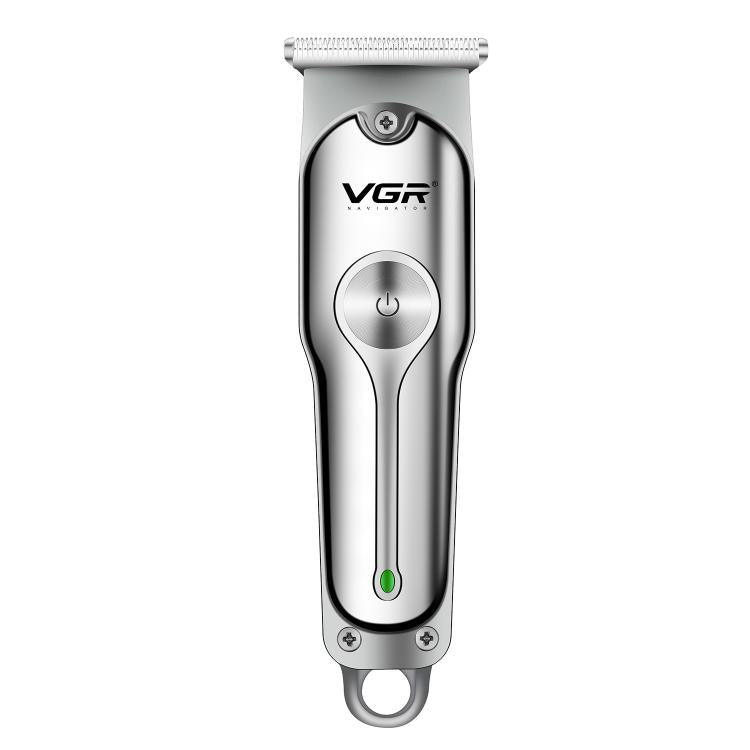 ماكينة حلاقة شعر كهربائية USB بشفرة فولاذ كربوني 5 واط VGR V-071