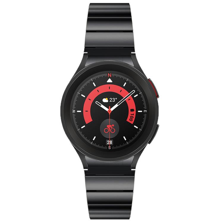 One Bead Magnetic Buckle Stainless Steel Watch Band, For Samsung Galaxy Watch 4 / 5 / 6 / 7