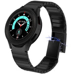 One Bead Magnetic Buckle Stainless Steel Watch Band, For Samsung Galaxy Watch 4 / 5 / 6 / 7