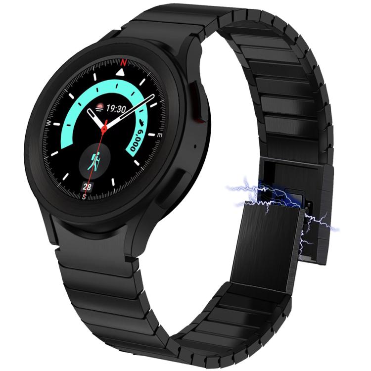 One Bead Magnetic Buckle Stainless Steel Watch Band, For Samsung Galaxy Watch 4 / 5 / 6 / 7