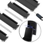 One Bead Magnetic Buckle Stainless Steel Watch Band, For Samsung Galaxy Watch 4 / 5 / 6 / 7