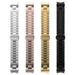 Quick Release Button H Shaped Stainless Steel Watch Band, For Samsung Galaxy Watch  7 / 6 / 5 / 4