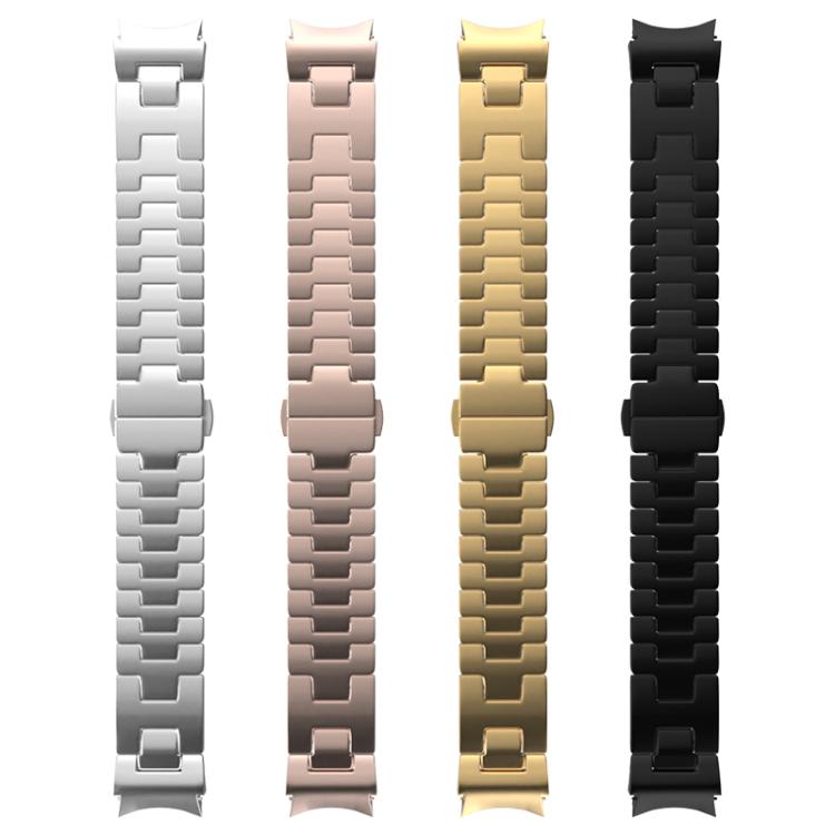 Quick Release Button H Shaped Stainless Steel Watch Band, For Samsung Galaxy Watch  7 / 6 / 5 / 4