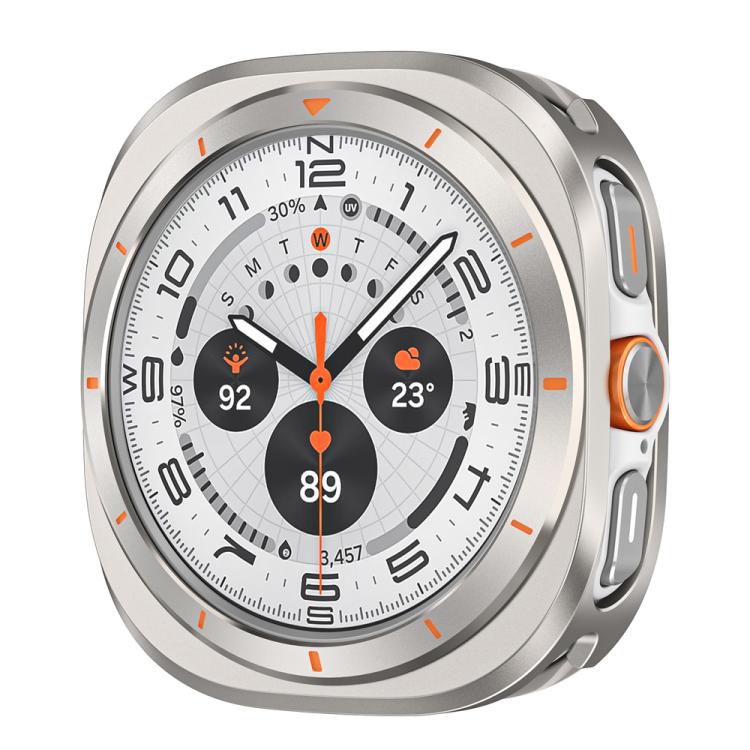 Aluminum Alloy Metal PC Watch Protective Cover, For Samsung Galaxy Watch Ultra 47mm / Ultra 2025