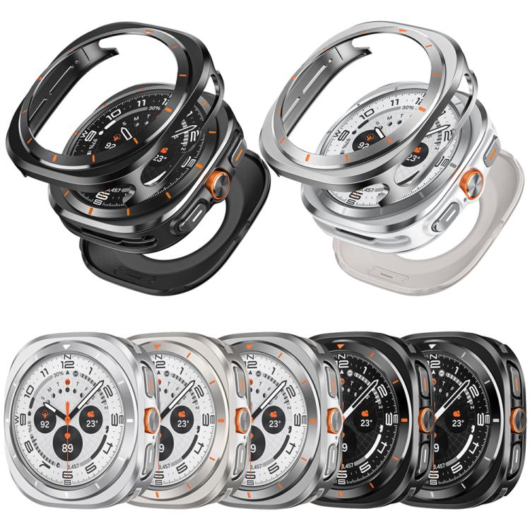 Aluminum Alloy Metal PC Watch Protective Cover, For Samsung Galaxy Watch Ultra 47mm / Ultra 2025