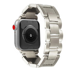 Wave Thread 3-bead Stainless Steel Watch Band, For Apple Watch 46mm / 49mm / 45mm / 44mm, For Apple Watch 42mm / 41mm / 40mm / 38mm