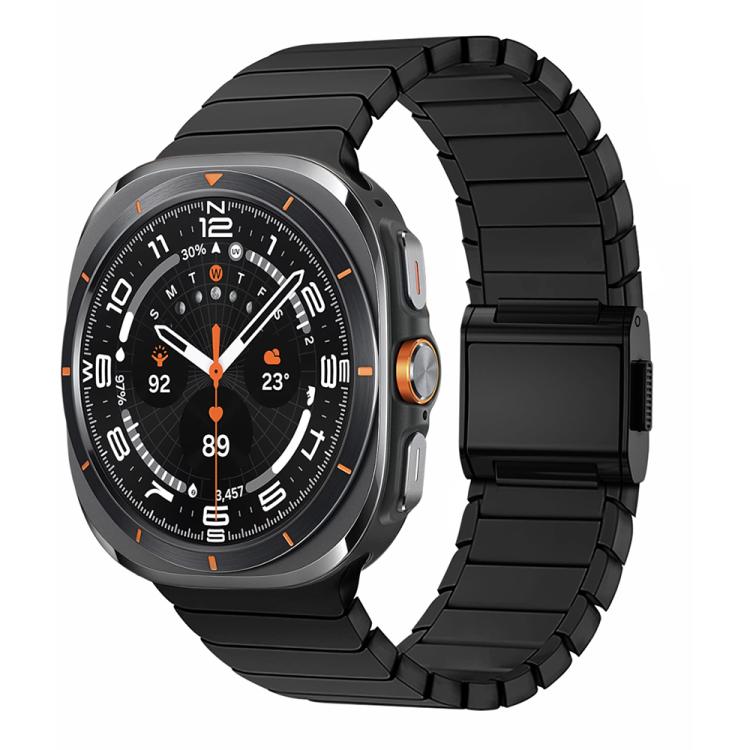 Bamboo Norman Buckle Titanium Alloy Watch Band, For Samsung Galaxy Watch Ultra 47mm / Ultra 2025