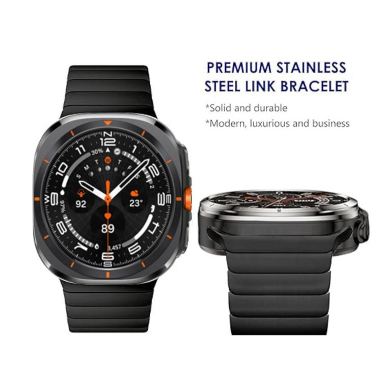 Bamboo Norman Buckle Titanium Alloy Watch Band, For Samsung Galaxy Watch Ultra 47mm / Ultra 2025