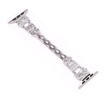 Bow Jewelry Buckle Stainless Steel Watch Band, For Apple Watch 46mm / 49mm / 45mm / 44mm, For Apple Watch 42mm / 41mm / 40mm / 38mm