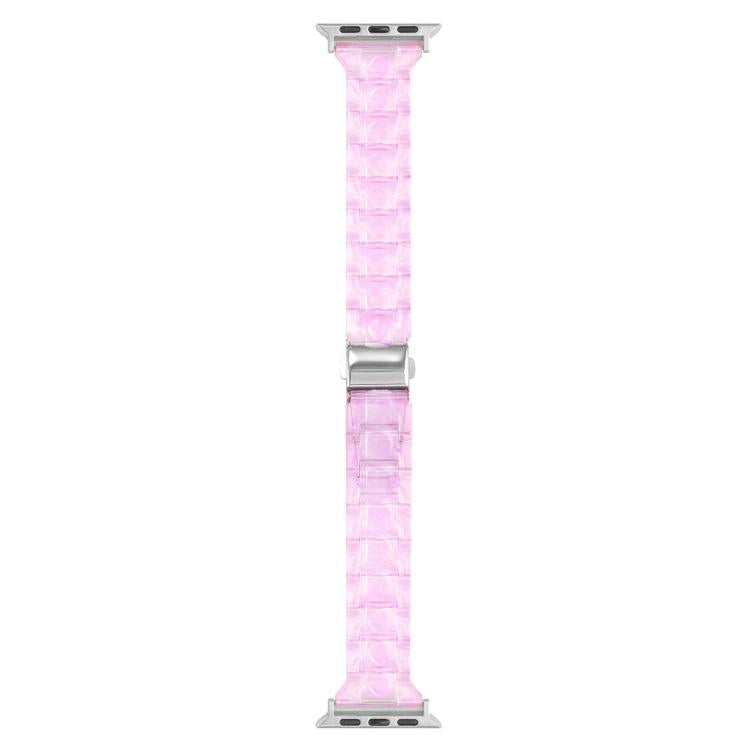 Small Waist Rhombus Three-bead Resin Watch Band, For Apple Watch 46mm / 49mm / 45mm / 44mm, For Apple Watch 42mm / 41mm / 40mm / 38mm