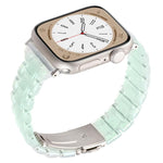 Small Waist Rhombus Three-bead Resin Watch Band, For Apple Watch 46mm / 49mm / 45mm / 44mm, For Apple Watch 42mm / 41mm / 40mm / 38mm