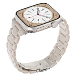 Small Waist Rhombus Three-bead Resin Watch Band, For Apple Watch 46mm / 49mm / 45mm / 44mm, For Apple Watch 42mm / 41mm / 40mm / 38mm