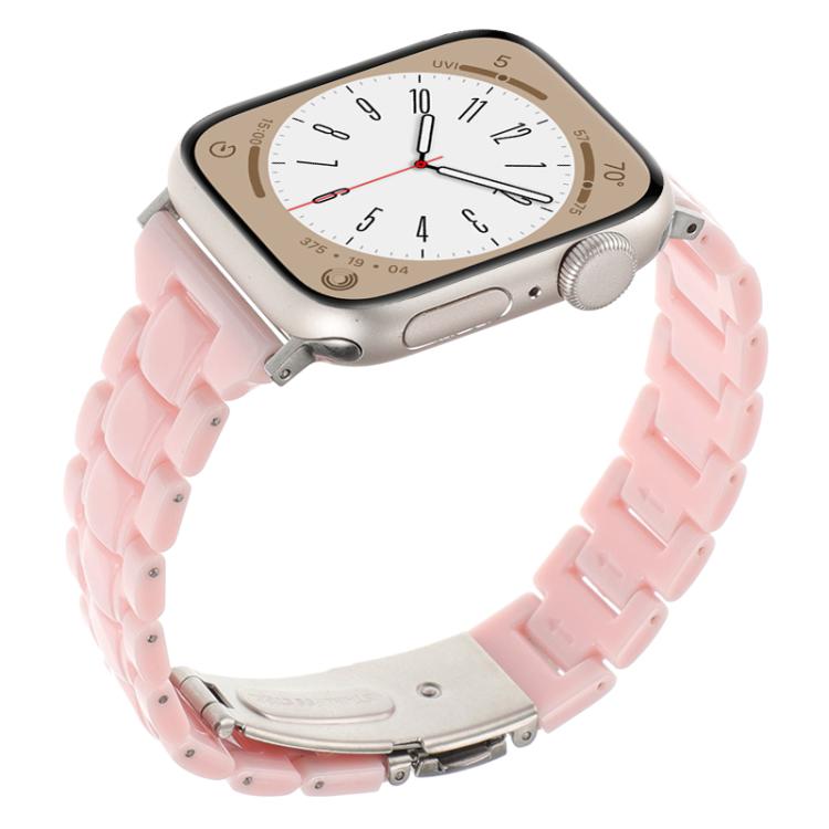 Small Waist Rhombus Three-bead Resin Watch Band, For Apple Watch 46mm / 49mm / 45mm / 44mm, For Apple Watch 42mm / 41mm / 40mm / 38mm